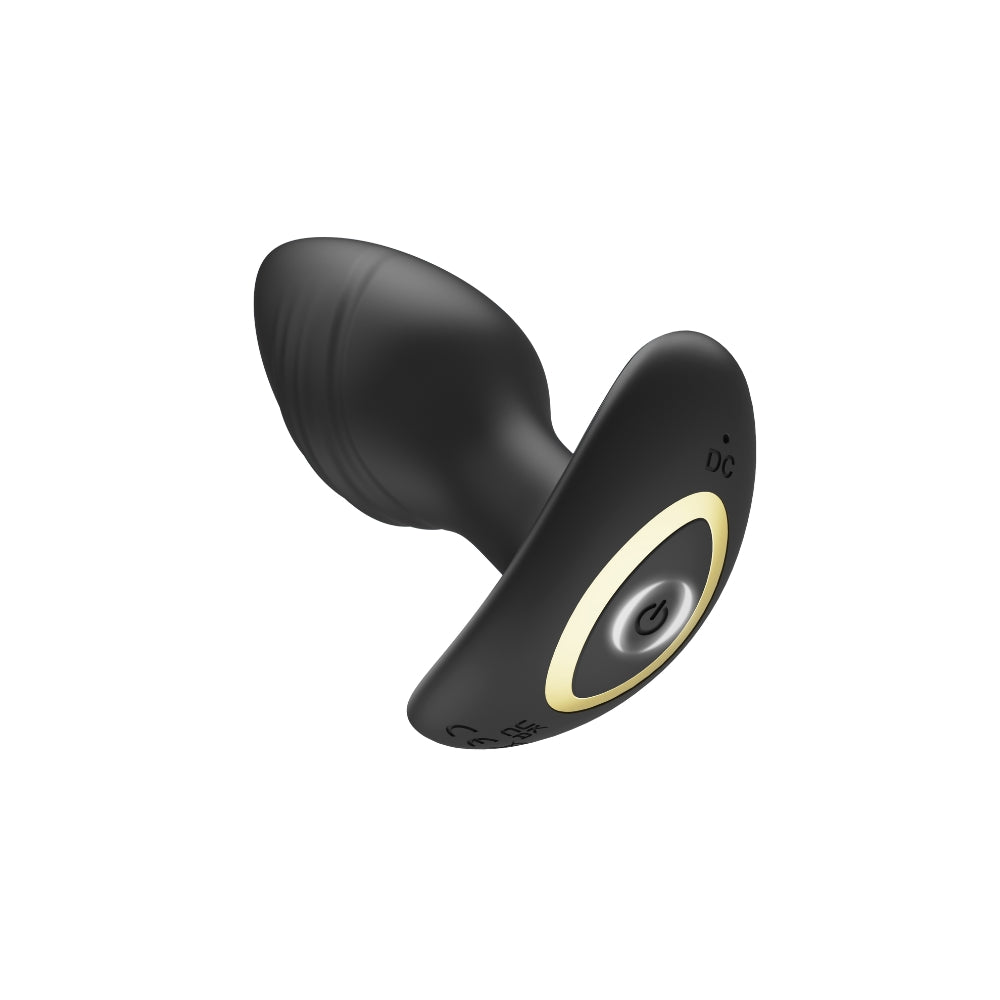 Toosh Remote Controlled Silicone Rotating & Vibrating Butt Plug