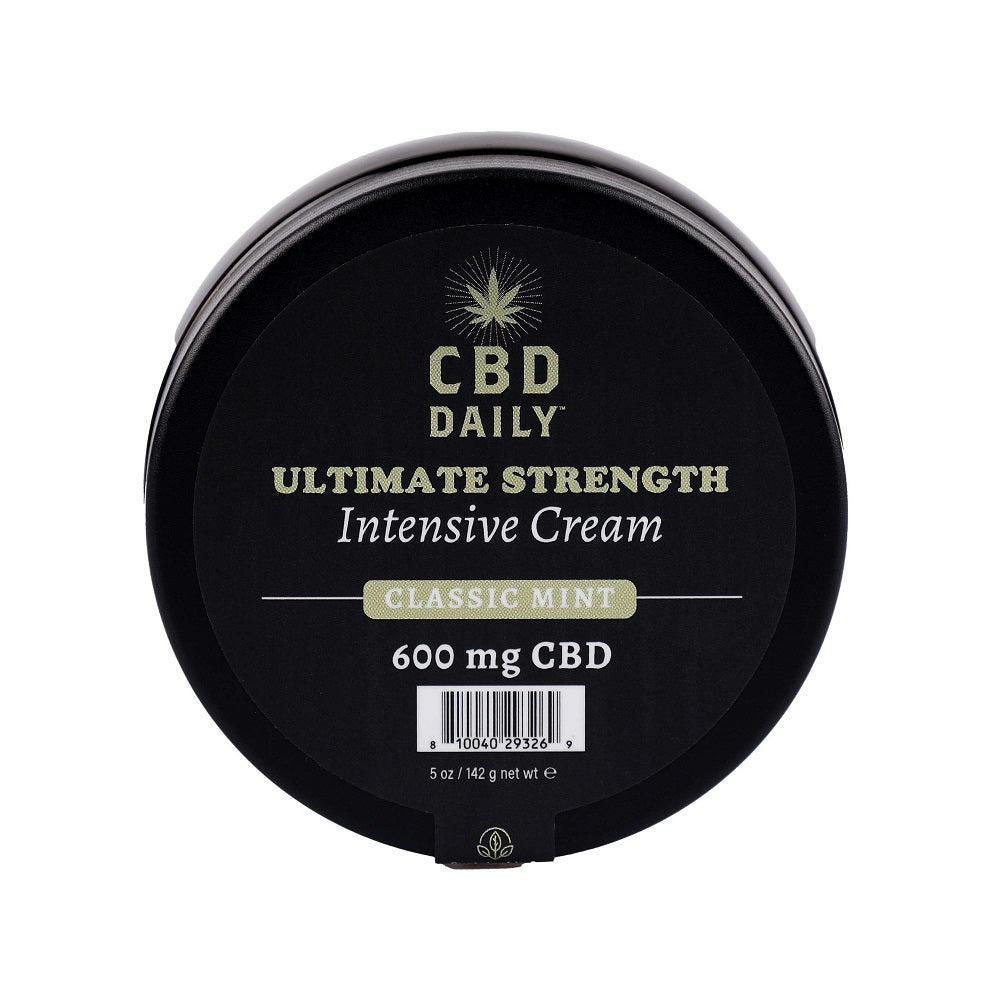 Earthly Body CBD Daily Ultimate Strength Intensive Cream Classic Mint 142g