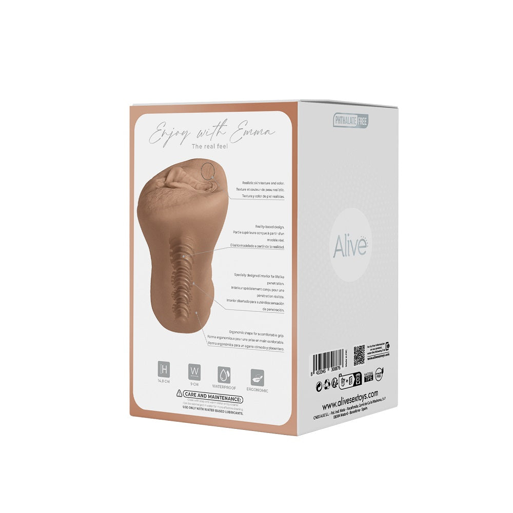 Alive Emma Super Realistic Masturbator Vagina