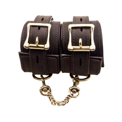 BOUND Nubuck Leather Wrist Restraints