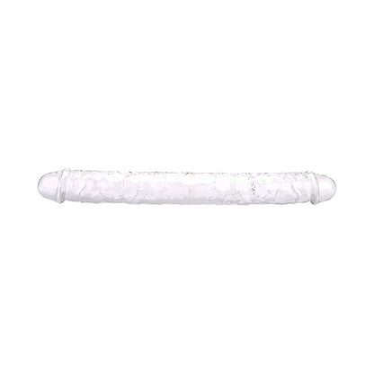 Loving Joy 15 Inch Double Ended Dildo Clear