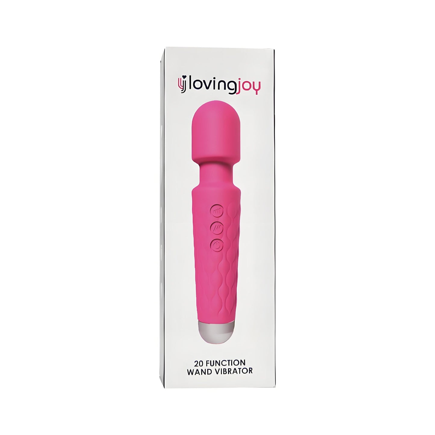 Loving Joy 20 Function Wand Vibrator Pink