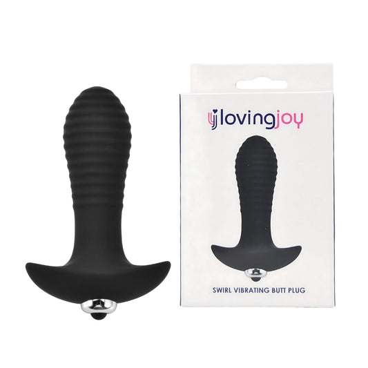 Loving Joy Swirl 7 Function Vibrating Butt Plug