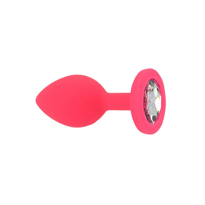 Toosh Pink Silicone Butt Plug Small