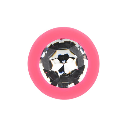 Toosh Pink Silicone Butt Plug Medium