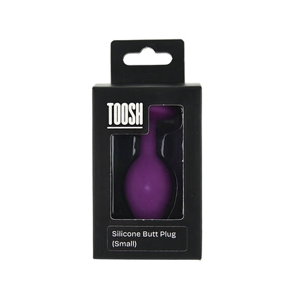 Toosh Purple Silicone Butt Plug Small