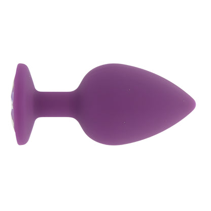 Toosh Purple Silicone Butt Plug Large