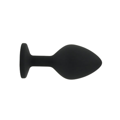 Toosh Black Silicone Butt Plug Medium