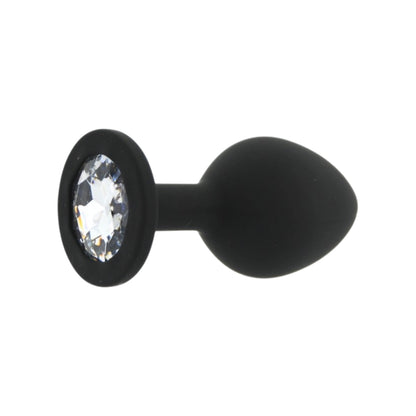 Toosh Black Silicone Butt Plug Medium
