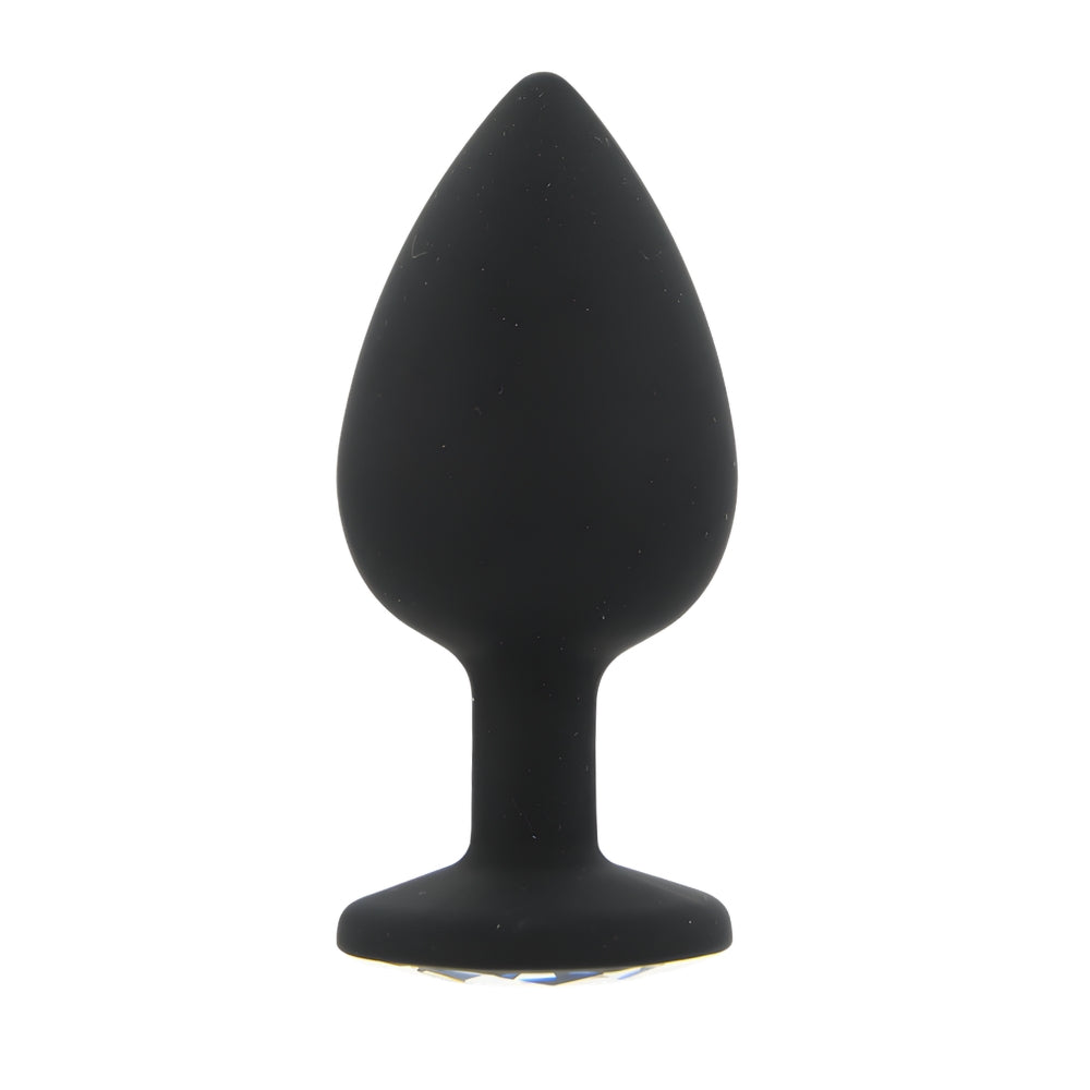 Toosh Black Silicone Butt Plug Large