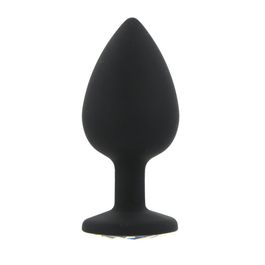 Toosh Black Silicone Butt Plug Large