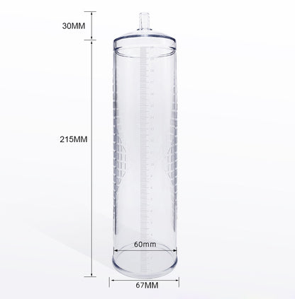 Rev-Pump Gauge Pistol Grip Penis Pump