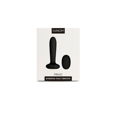 Svakom Primo Remote Control Warming Butt Plug