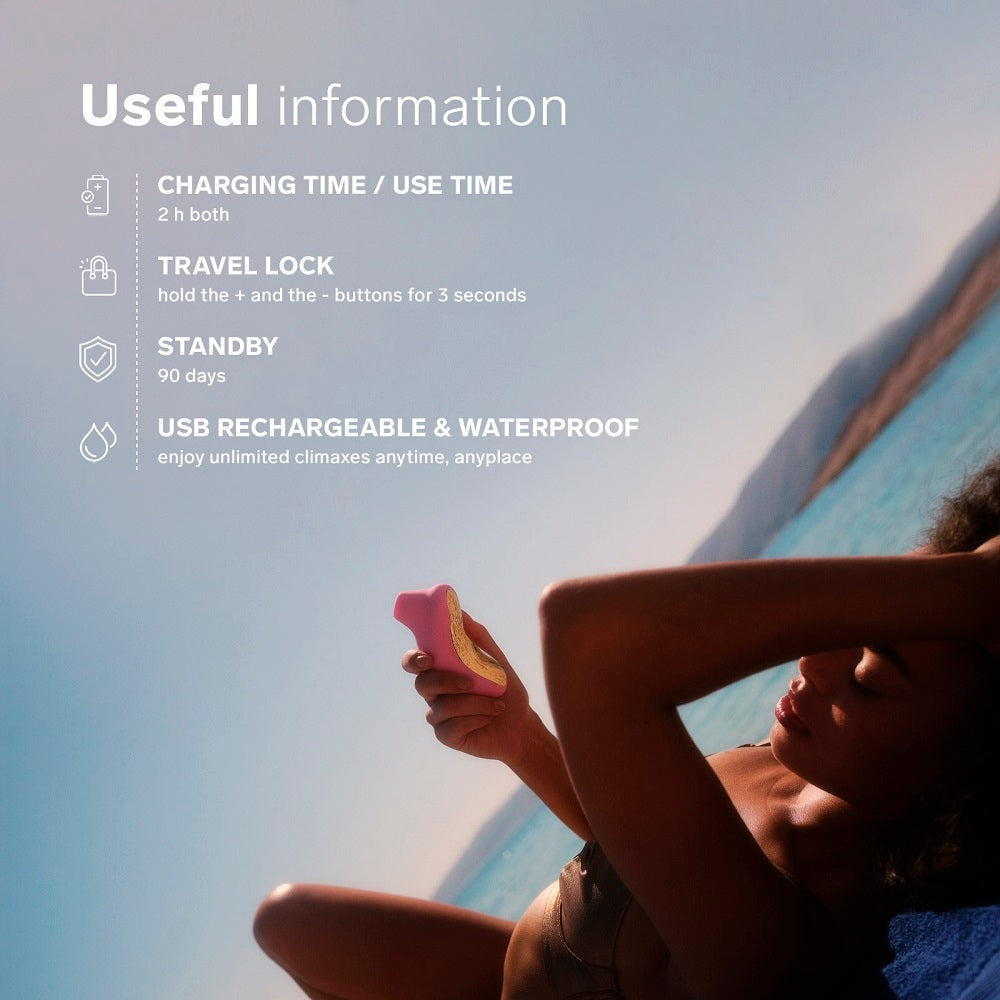 LELO SONA Sonic Clitoral Massager - Black