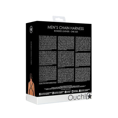 Leather Chain Harness One Size