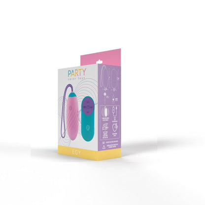 Party Color EGY Vibrating Love Egg Pink