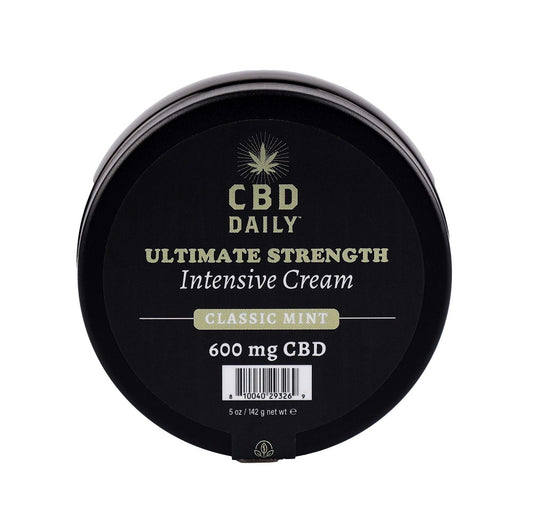 Earthly Body CBD Daily Ultimate Strength Intensive Cream Classic Mint 142g