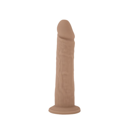 SilexD 8 inch Realistic Liquid Silicone Dildo with Suction Cup