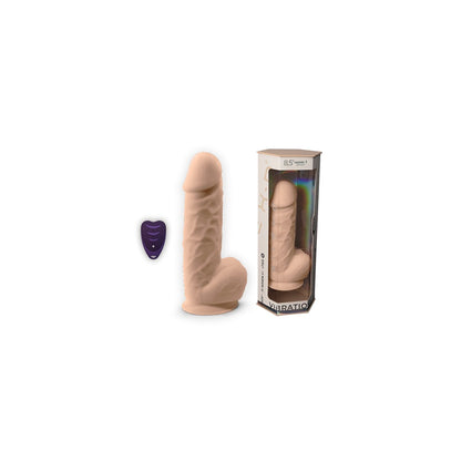 SilexD 8.5 inch Remote Controlled Vibrating Girthy Silicone Dildo