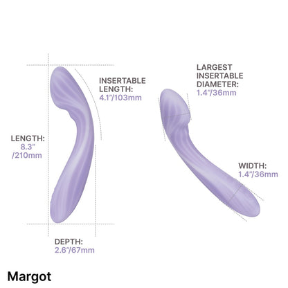 Svakom Margot G-Spot Vibrator Lilac