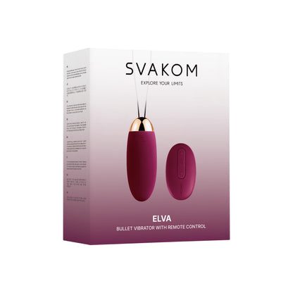 Svakom Elva Remote Control Vibrating Bullet